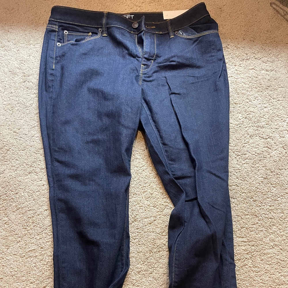 Loft Curvy Skinny Jeans - Size 12